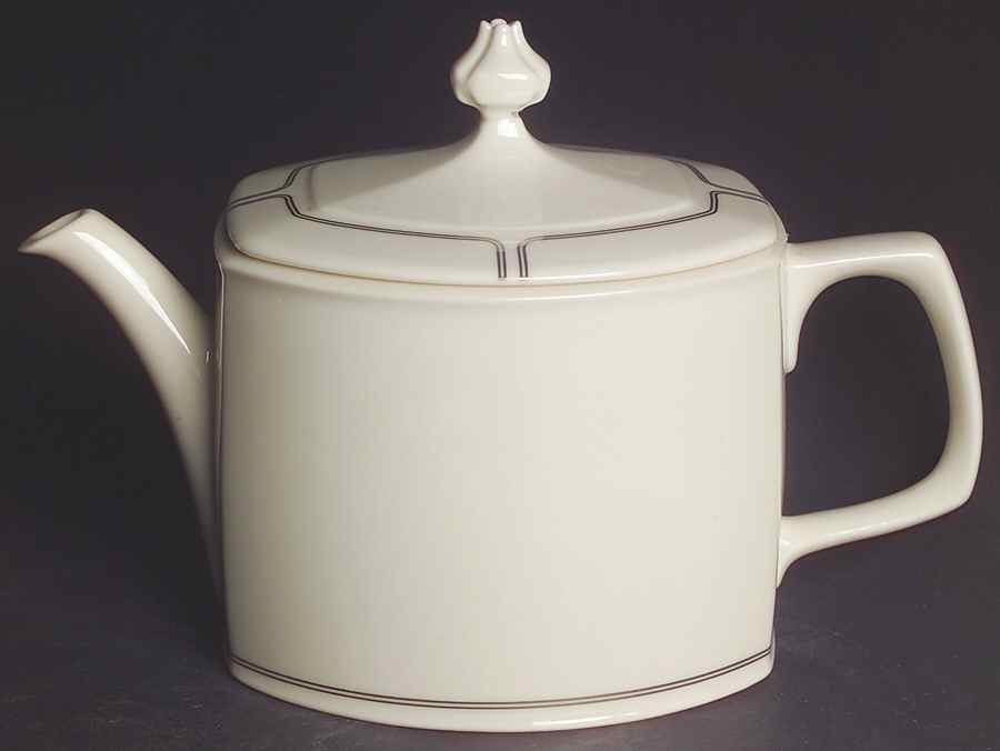 Silver Lining Teapot & Lid by Franciscan-1