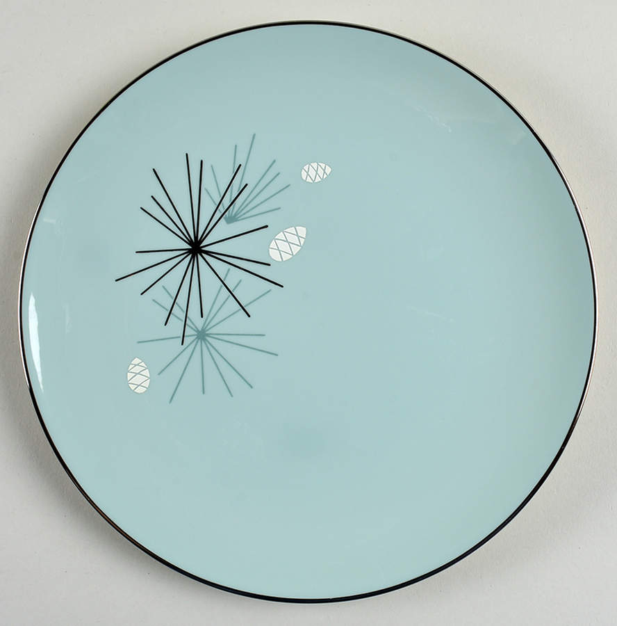 Silver Pine Salad Plate by Franciscan-1