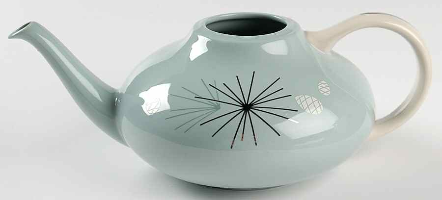 Silver Pine Teapot No Lid by Franciscan-1