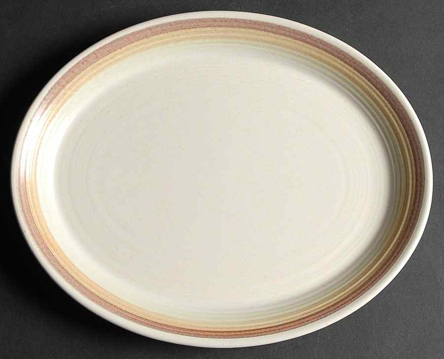Sierra Sand 11" Oval Serving Platter by Franciscan-1