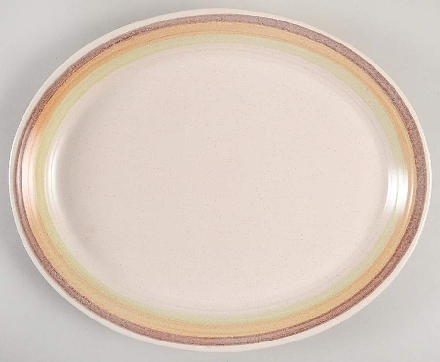 Sierra Sand 13" Oval Serving Platter by Franciscan-1