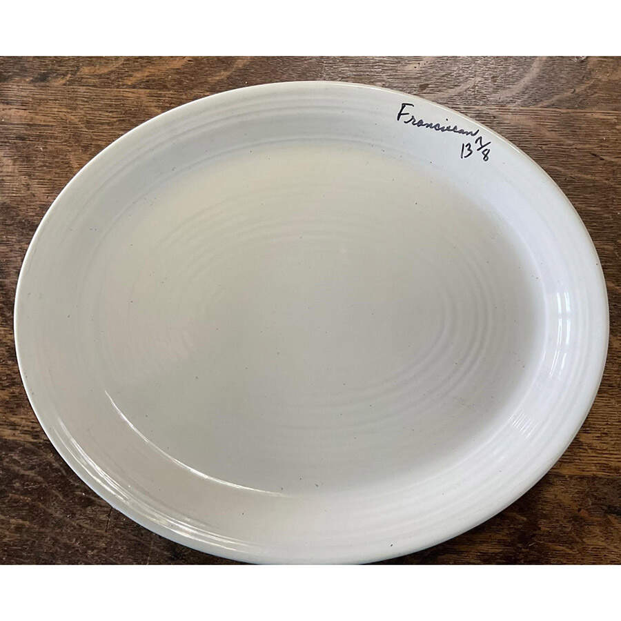 Snow Crest 13" Oval Serving Platter by Franciscan-1