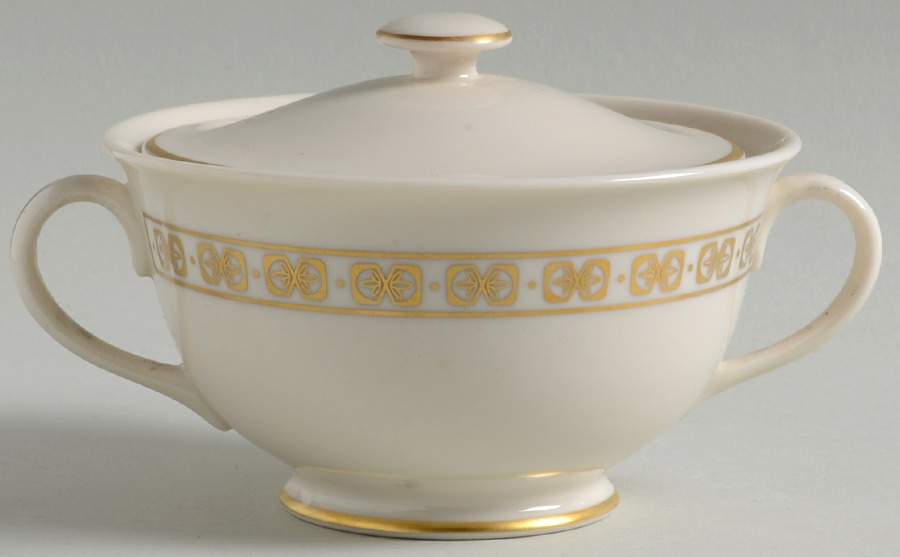 Somerset Sugar Bowl & Lid by Franciscan-1