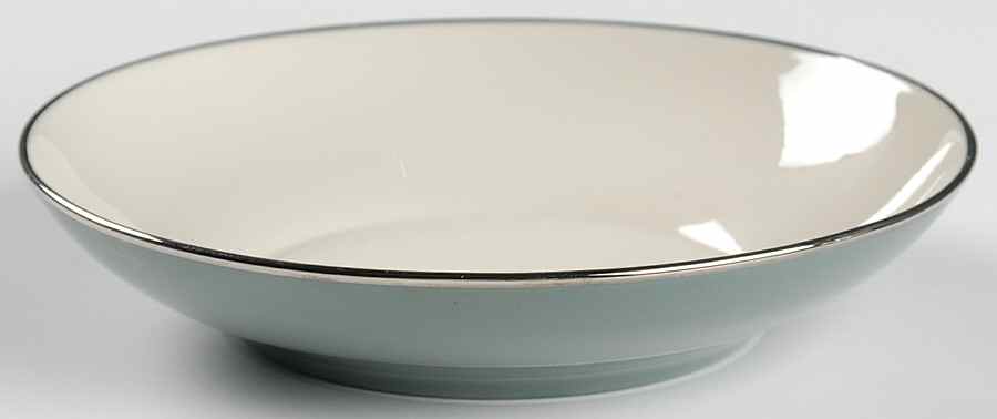 Spruce (Platinum Trim) Coupe Soup Bowl by Franciscan-1