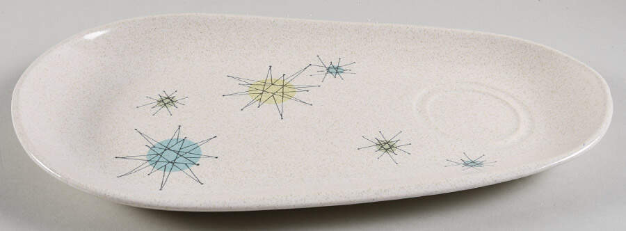 Starburst Snack Plate by Franciscan-1