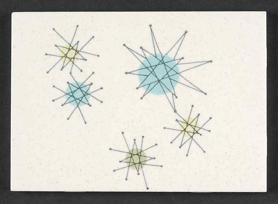 Starburst 6" Wall Tile by Franciscan-1