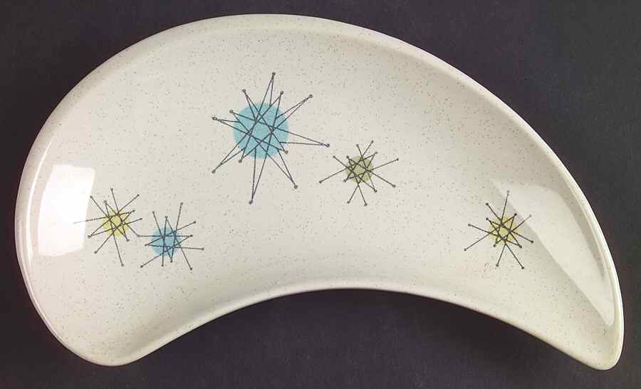 Starburst Crescent Salad Plate by Franciscan-1