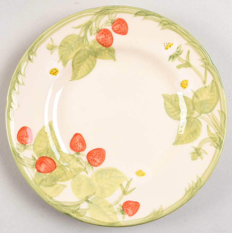 Strawberry Fair Salad Plate by Franciscan-1