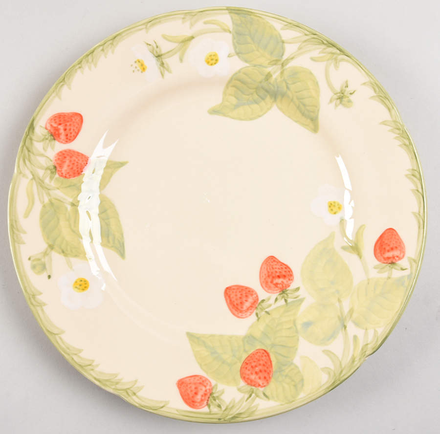 Strawberry Fair Dinner Plate by Franciscan-1