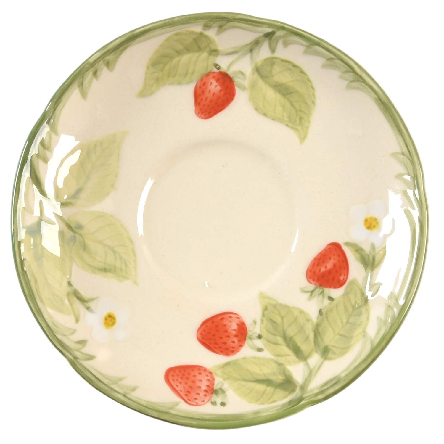 Strawberry Fair Saucer by Franciscan-1