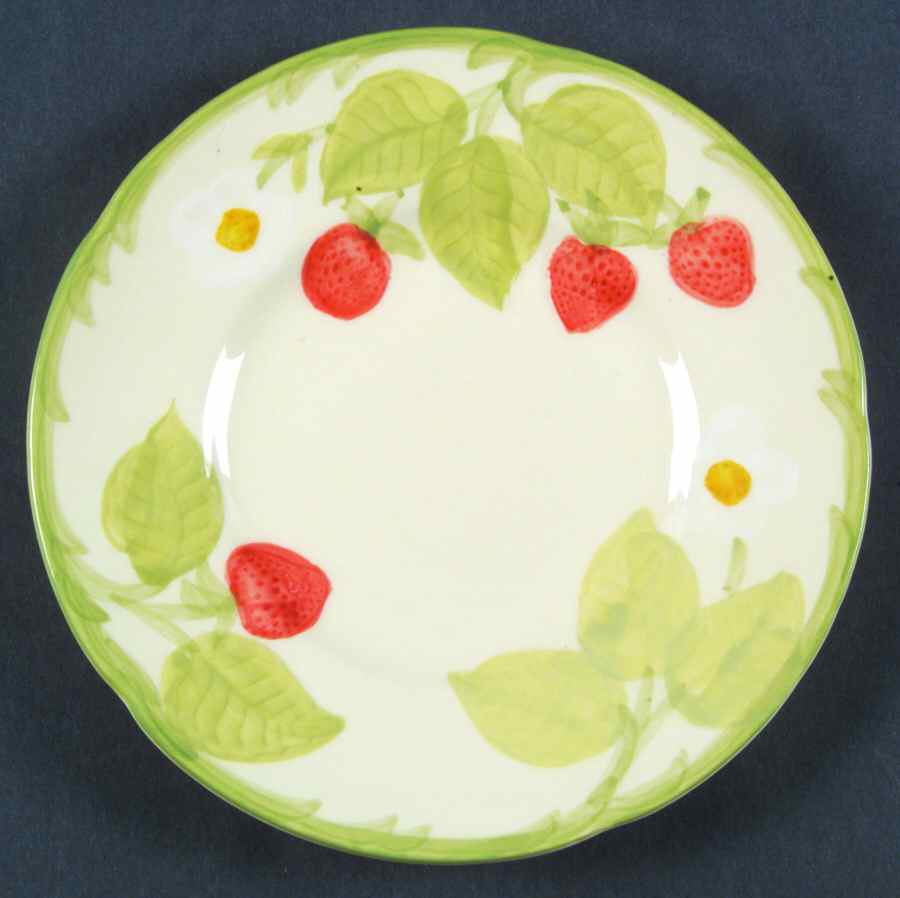 Strawberry Fair Bread & Butter Plate by Franciscan-1