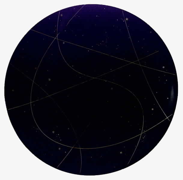 Starry Night Dinner Plate by Franciscan-1