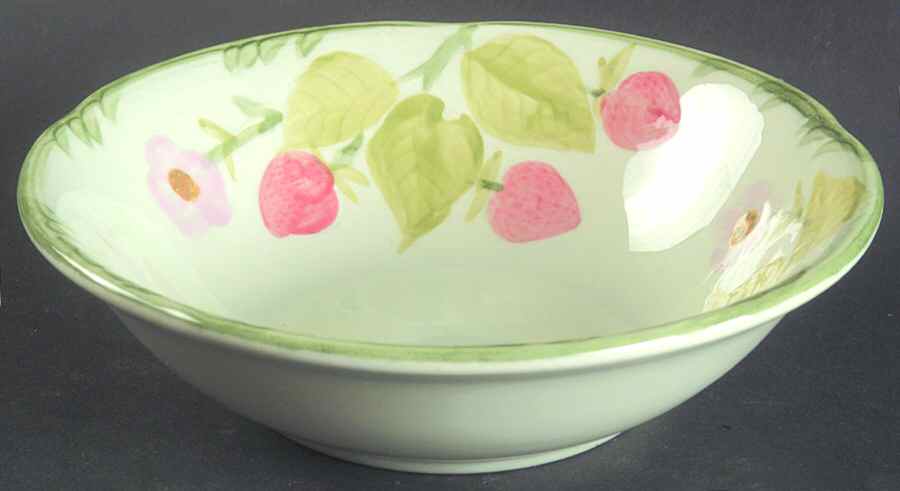 Strawberry Time Coupe Cereal Bowl by Franciscan-1