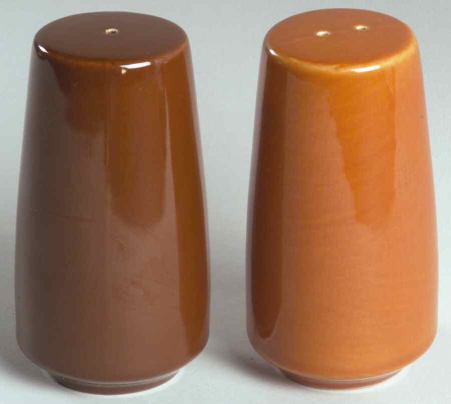 Terra Cotta Salt & Pepper Set by Franciscan-1