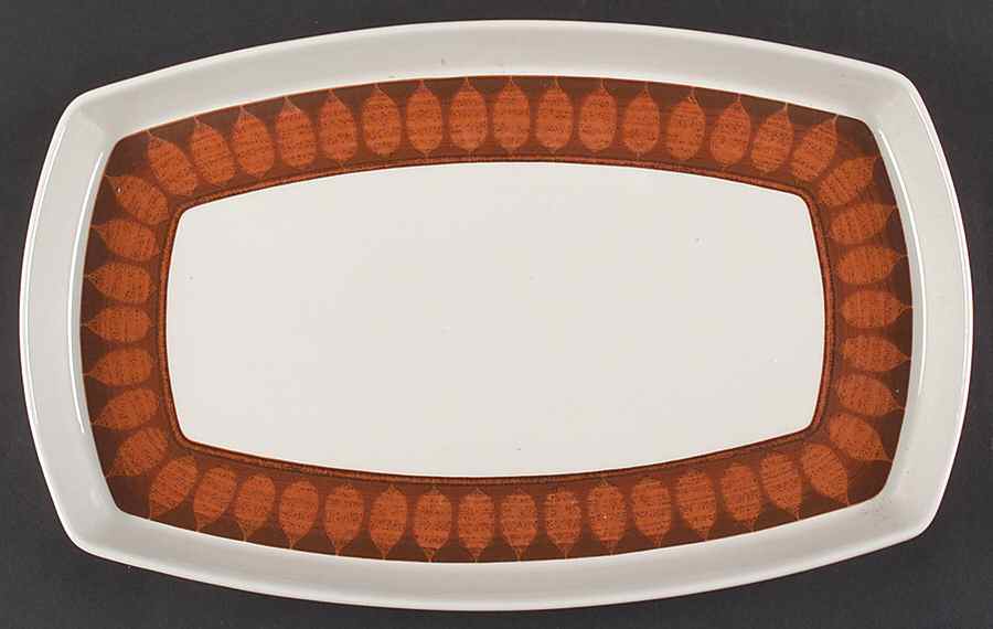 Terra Cotta 13" Oval Serving Platter by Franciscan-1