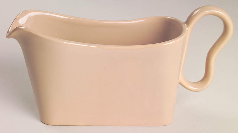 Tiempo Coral Tan (Pebble) Gravy Boat by Franciscan-1