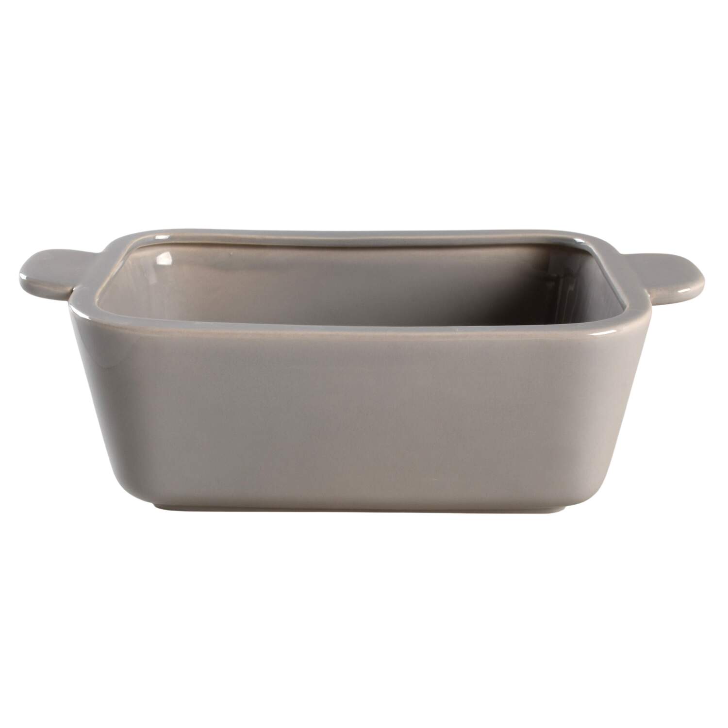 Tiempo Grey (Stone) Rectangular Vegetable Bowl No Lid by Franciscan-1
