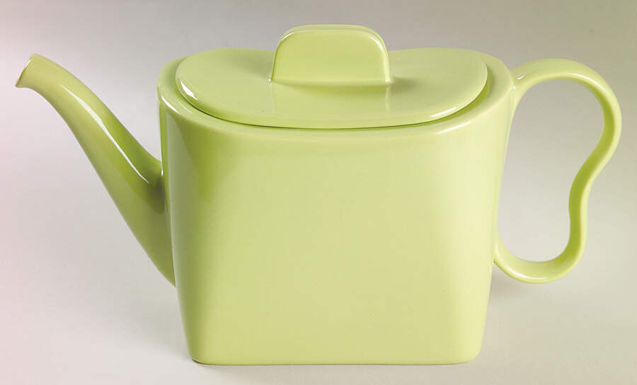 Tiempo Lime Green (Sprout) Teapot & Lid by Franciscan-1