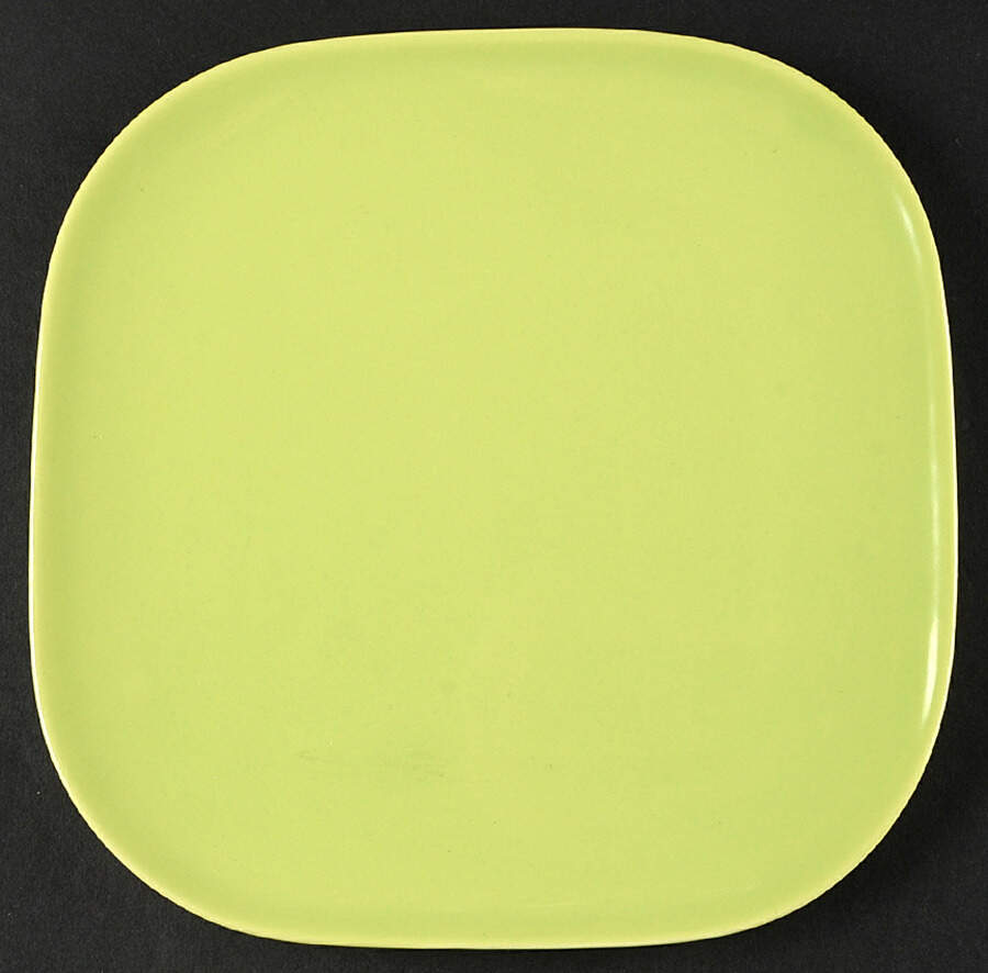 Tiempo Lime Green (Sprout) Salad Plate by Franciscan-1