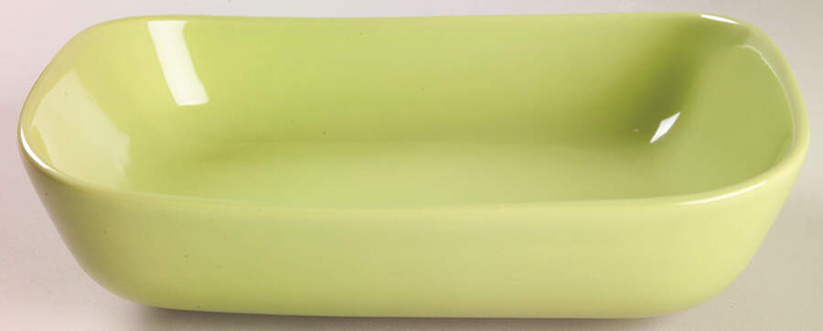 Tiempo Lime Green (Sprout) 9" Oval Vegetable Bowl by Franciscan-1