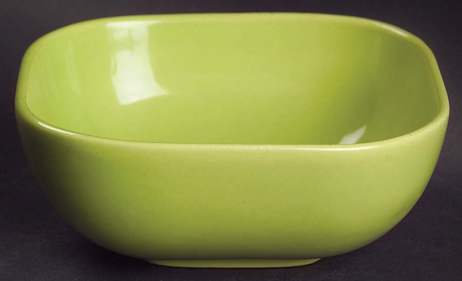 Tiempo Lime Green (Sprout) Fruit/Dessert (Sauce) Bowl by Franciscan-1