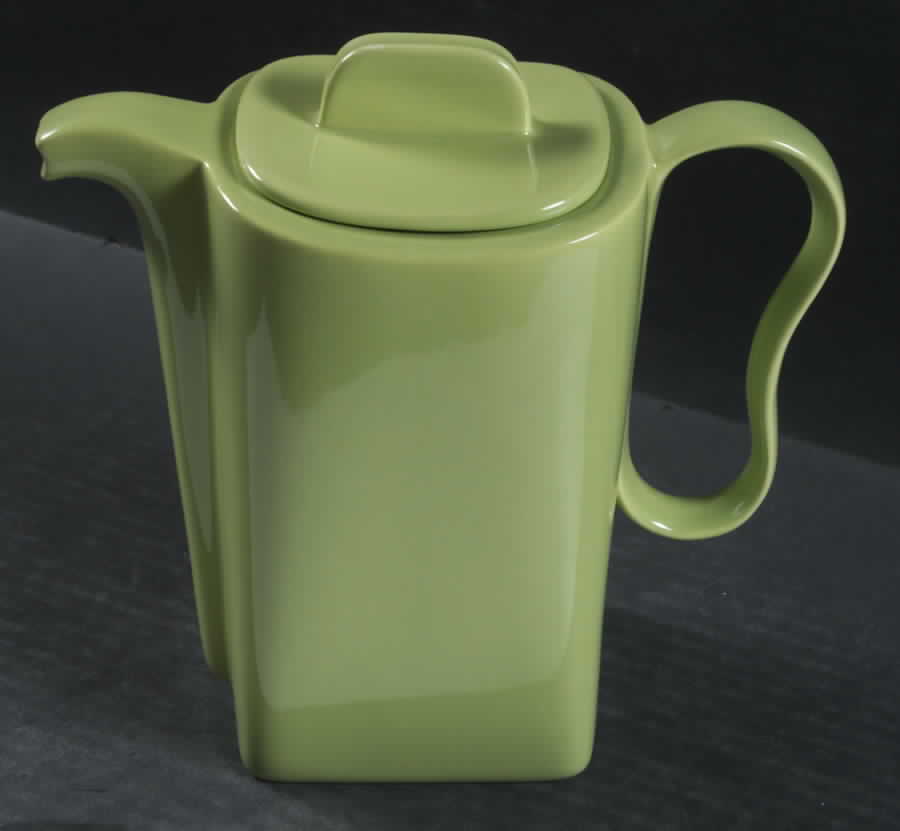 Tiempo Lime Green (Sprout) Coffee Pot & Lid by Franciscan-1