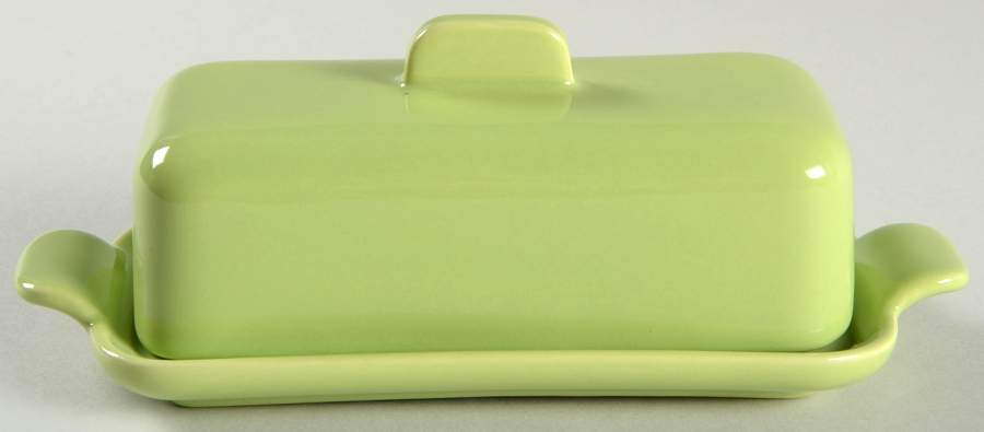 Tiempo Lime Green (Sprout) 1/4 Lb Covered Butter by Franciscan-1