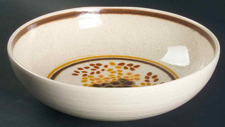 Toffee 9" Round Vegetable Bowl by Franciscan-1