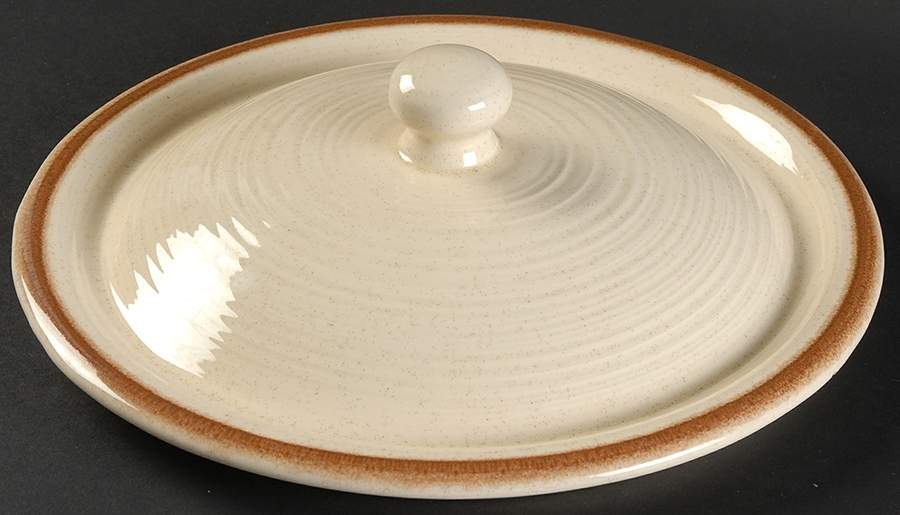Toffee Lid for 2 Qt Round Covered Casserole by Franciscan-1