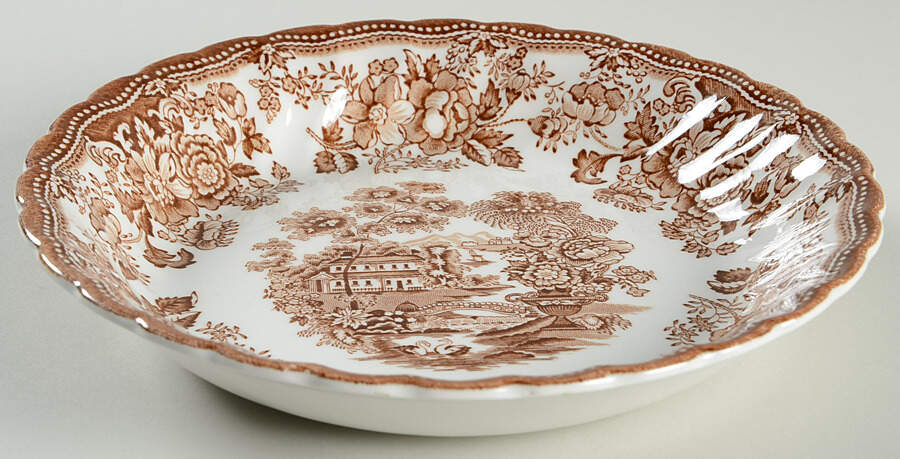 Tonquin Brown Coupe Soup Bowl by Franciscan-1