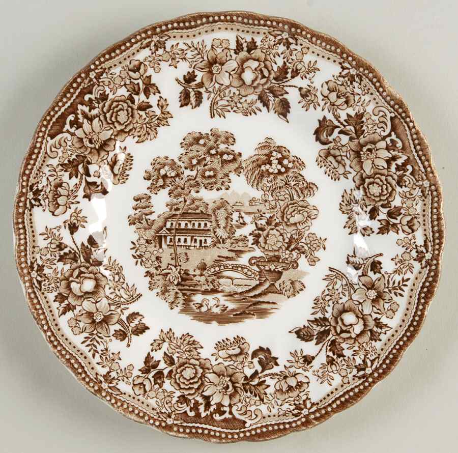 Tonquin Brown Bread & Butter Plate by Franciscan-1