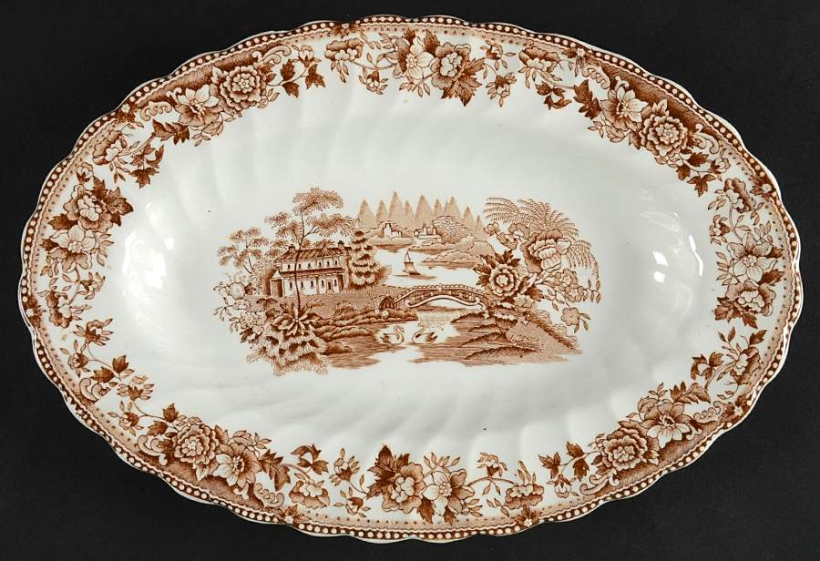 Tonquin Brown Relish/Gravy Underplate by Franciscan-1