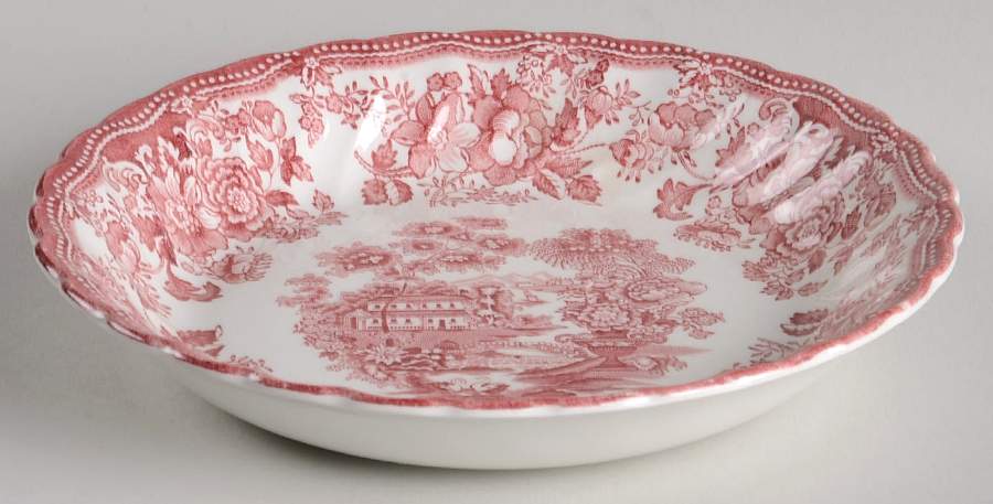 Tonquin Pink Coupe Soup Bowl by Franciscan-1