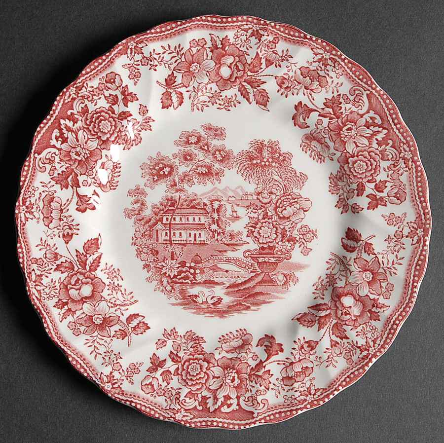 Tonquin Pink Salad Plate by Franciscan-1