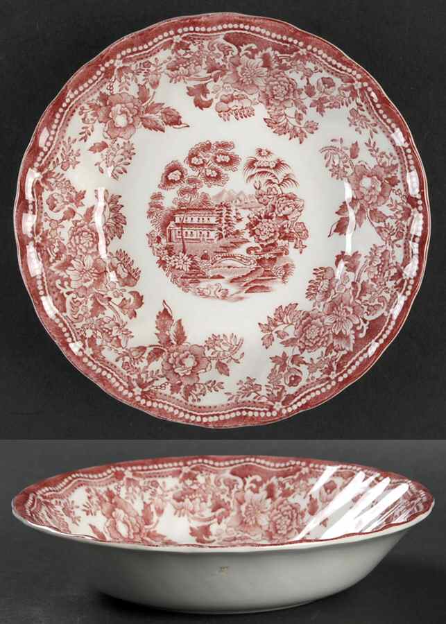 Tonquin Pink Fruit/Dessert (Sauce) Bowl by Franciscan-1