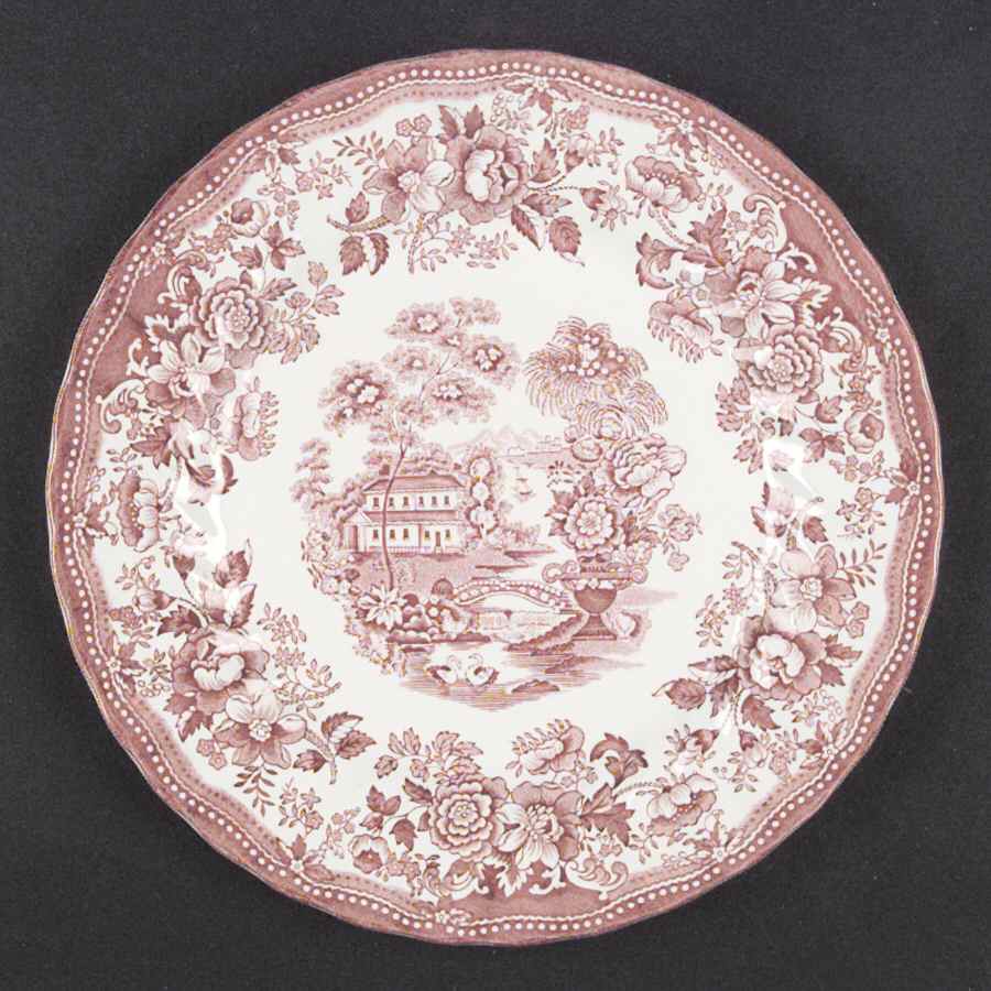 Tonquin Pink Dinner Plate by Franciscan-1