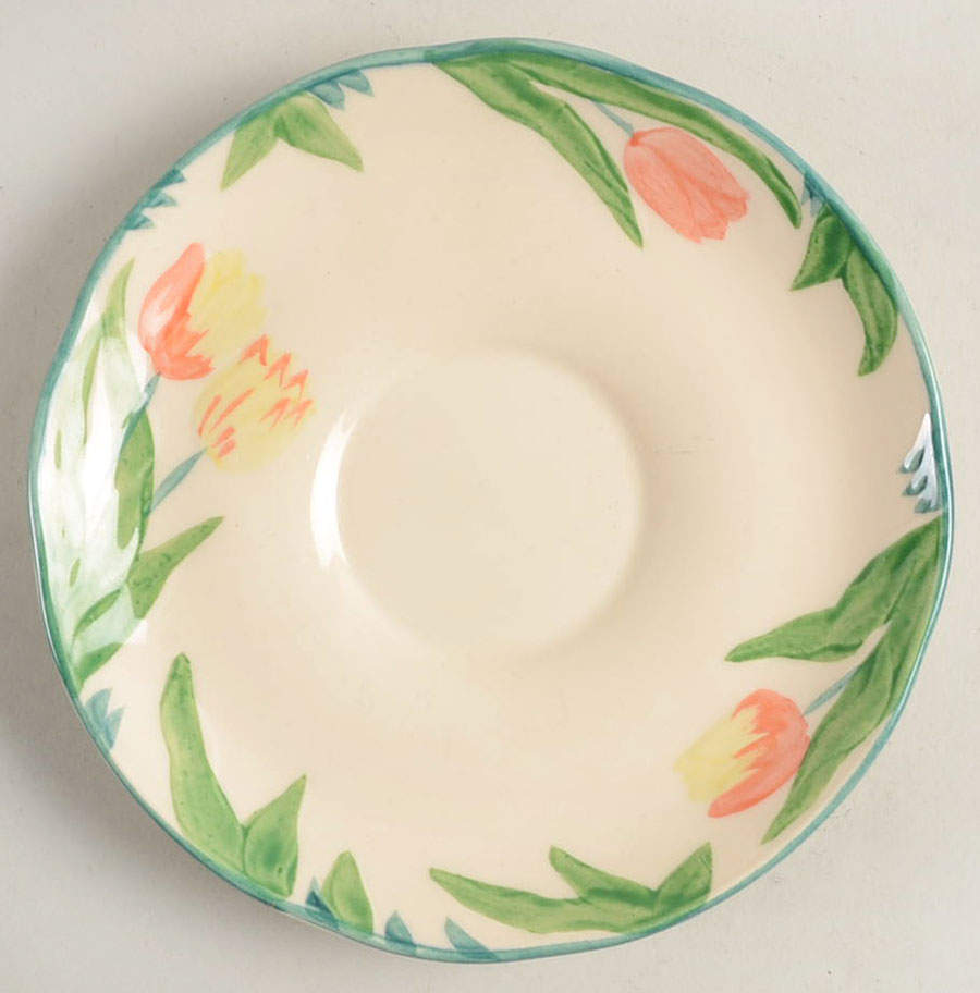 Tulip Saucer by Franciscan-1