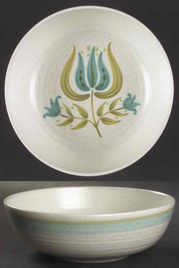 Tulip Time 7" Round Vegetable Bowl by Franciscan-1