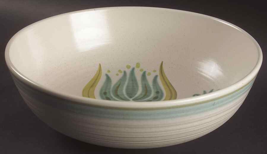 Tulip Time 11" Large Salad Serving Bowl by Franciscan-1