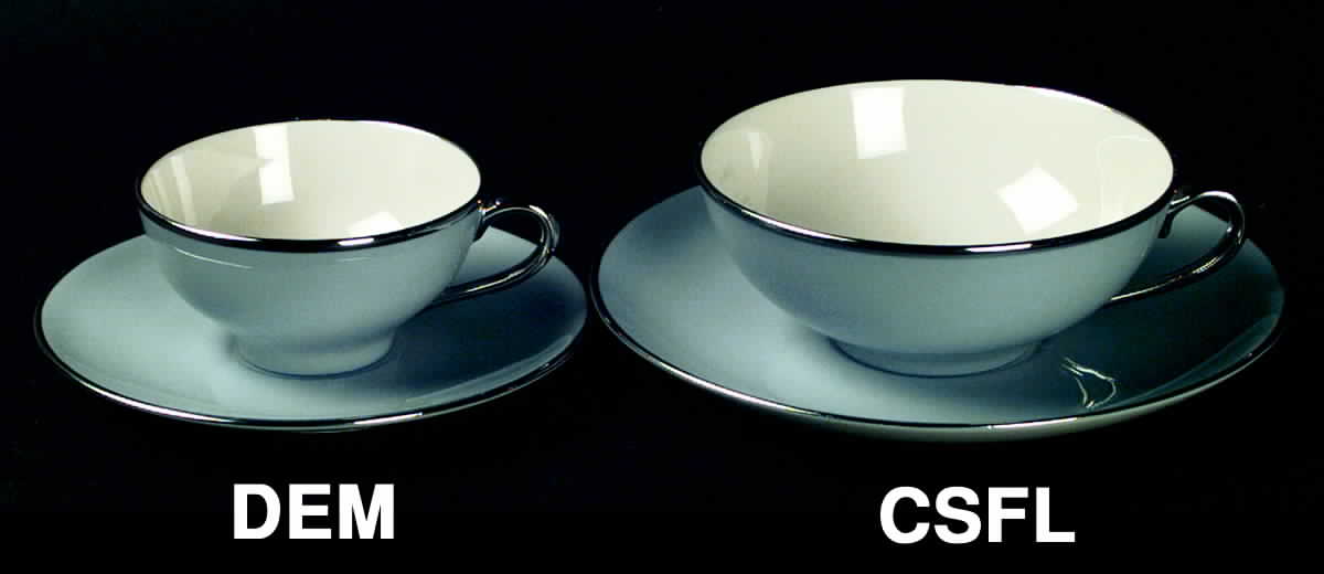 Twilight Flat Demitasse Cup & Saucer Set by Franciscan-1