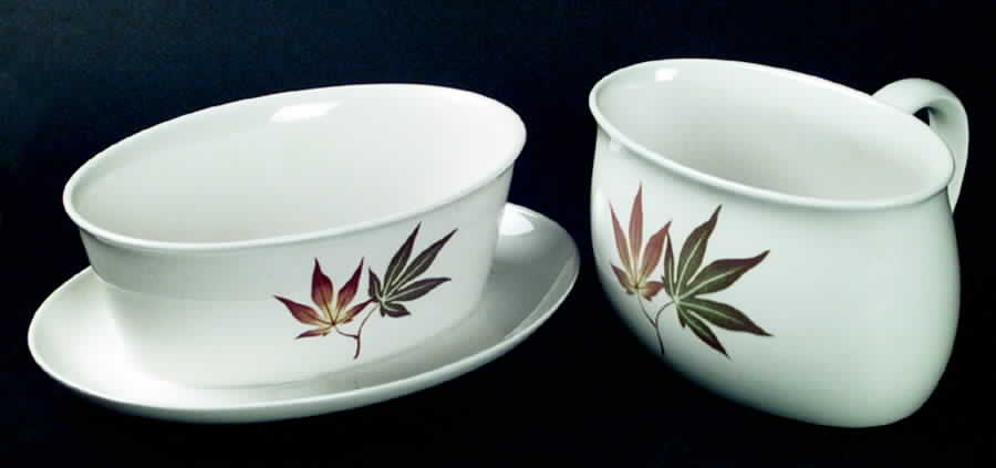 Twice Nice Gravy Boat with Attached Underplate by Franciscan-1