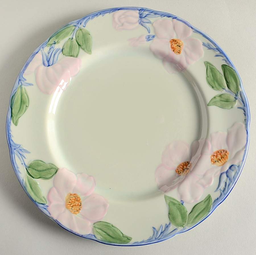 Twilight Rose Luncheon Plate by Franciscan-1