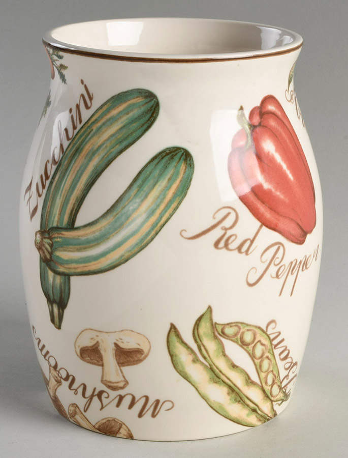 Vegetable Medley Utensil Holder by Franciscan-1