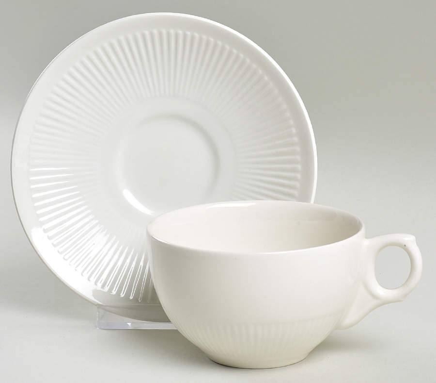 Viking Flat Cup & Saucer Set by Franciscan-1