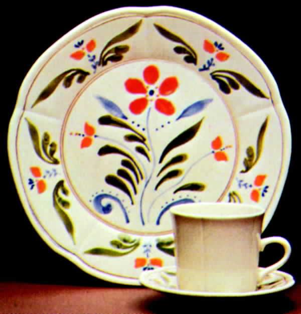 Wind Flowers Dinner Plate by Franciscan-1