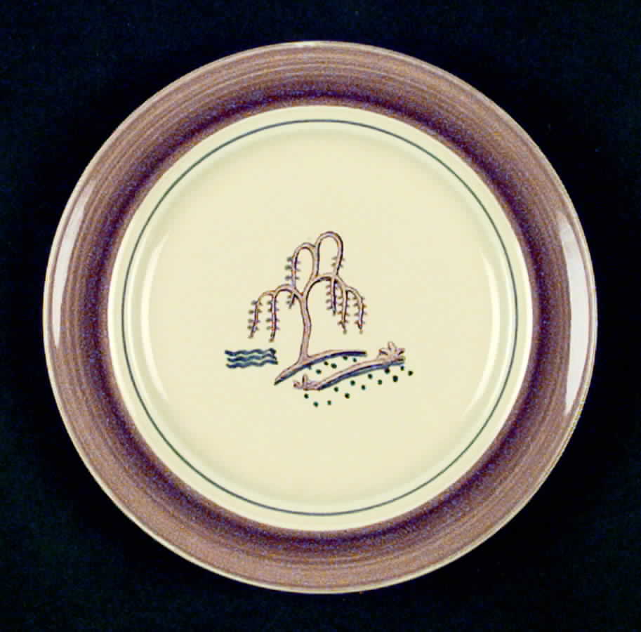 Willow Brown (Table Ware) Bread & Butter Plate by Franciscan-1