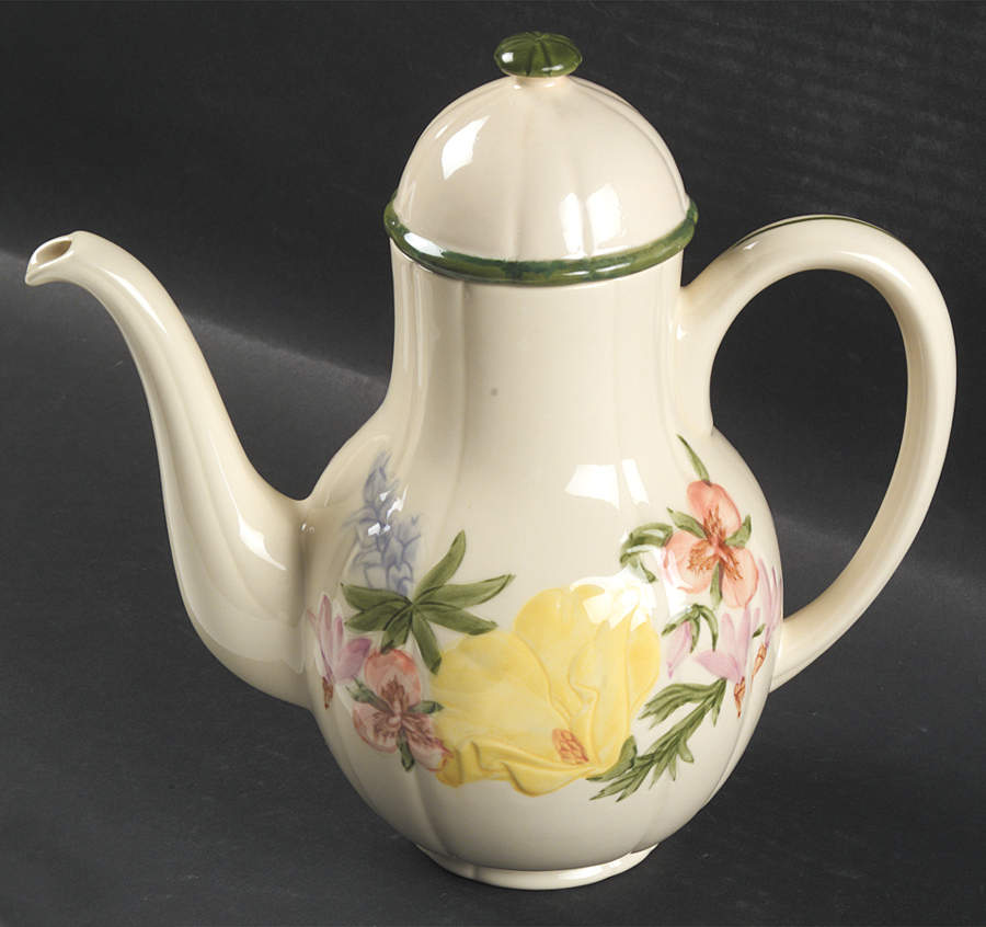 Wildflower Coffee Pot & Lid by Franciscan-1