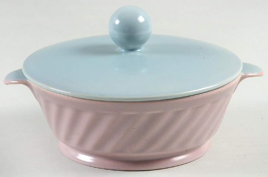 Wishmaker Mauve Individual Casserole & Lid by Franciscan-1