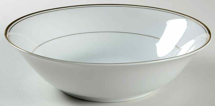 Argent 9" Round Vegetable Bowl by Four Crown-1