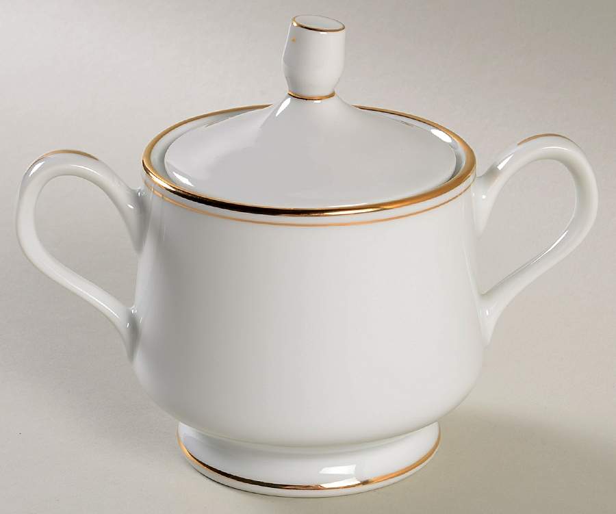 Argent Sugar Bowl & Lid by Four Crown-1